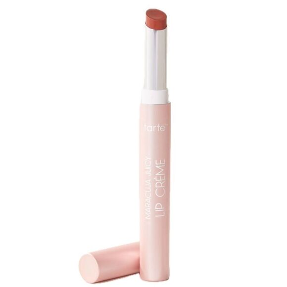 🌻 Tarte Maracuja Lip Creme Lipstick Full New Size Peachy Pink - Picture 1 of 9